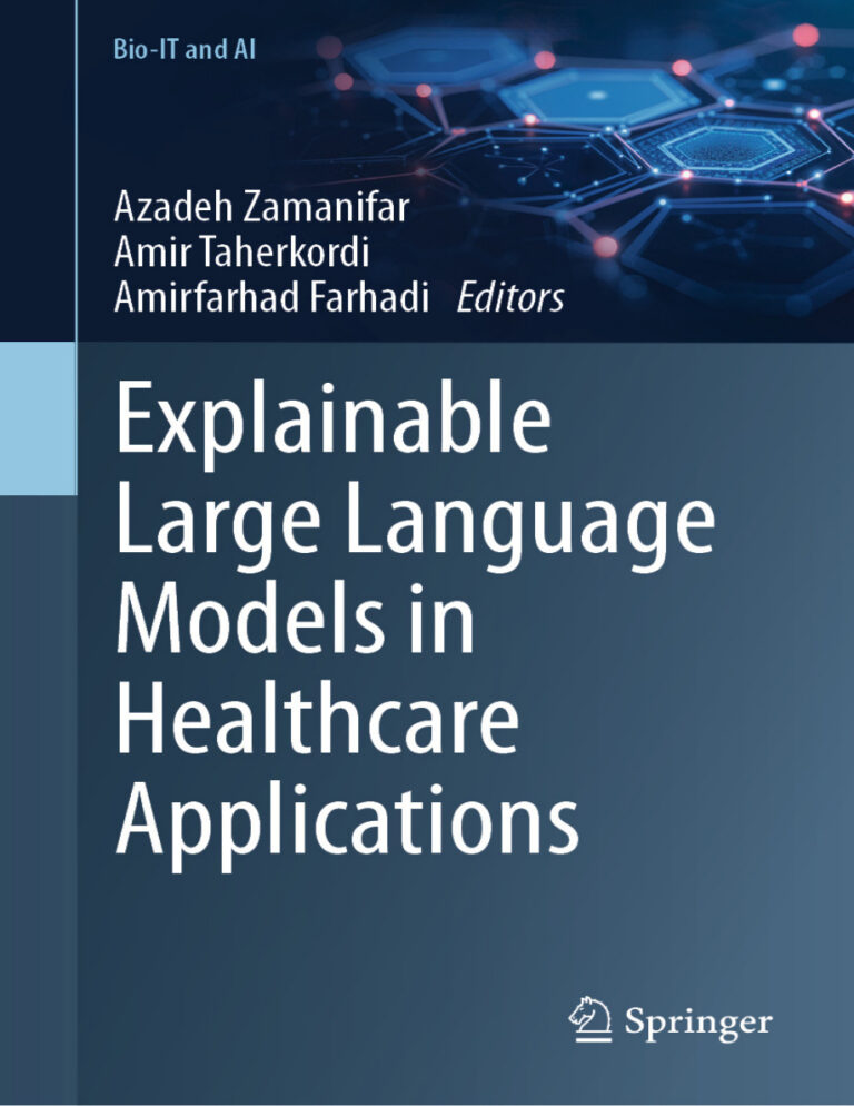 Explainable LLMs in Healthcare Apps Azadeh Zamanifar Kitap Kapağı