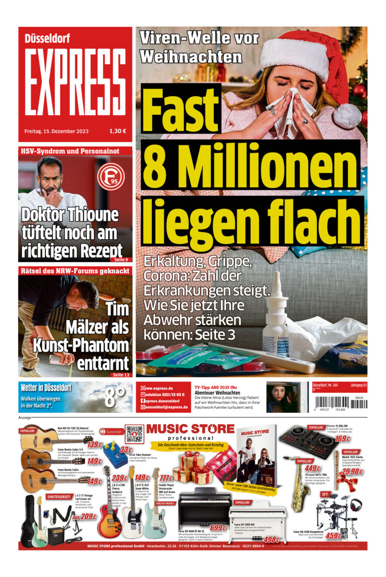 Express Duesseldorf 15 Dezember 2023 DE Express Duesseldorf Kitap Kapağı