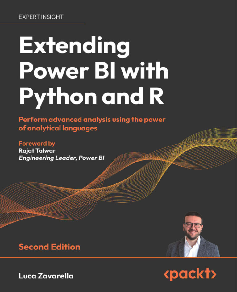Extending Power BI with Python and R 2E Luca Zavarella Kitap Kapağı