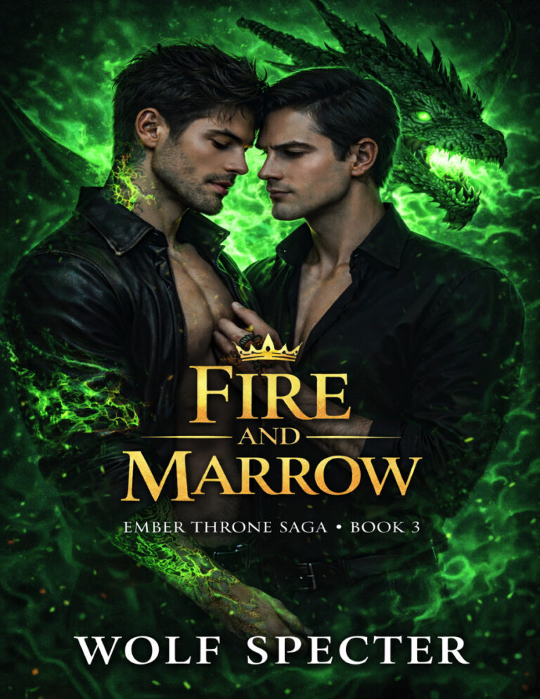 FIRE AND MARROW Wolf Specter Kitap Kapağı