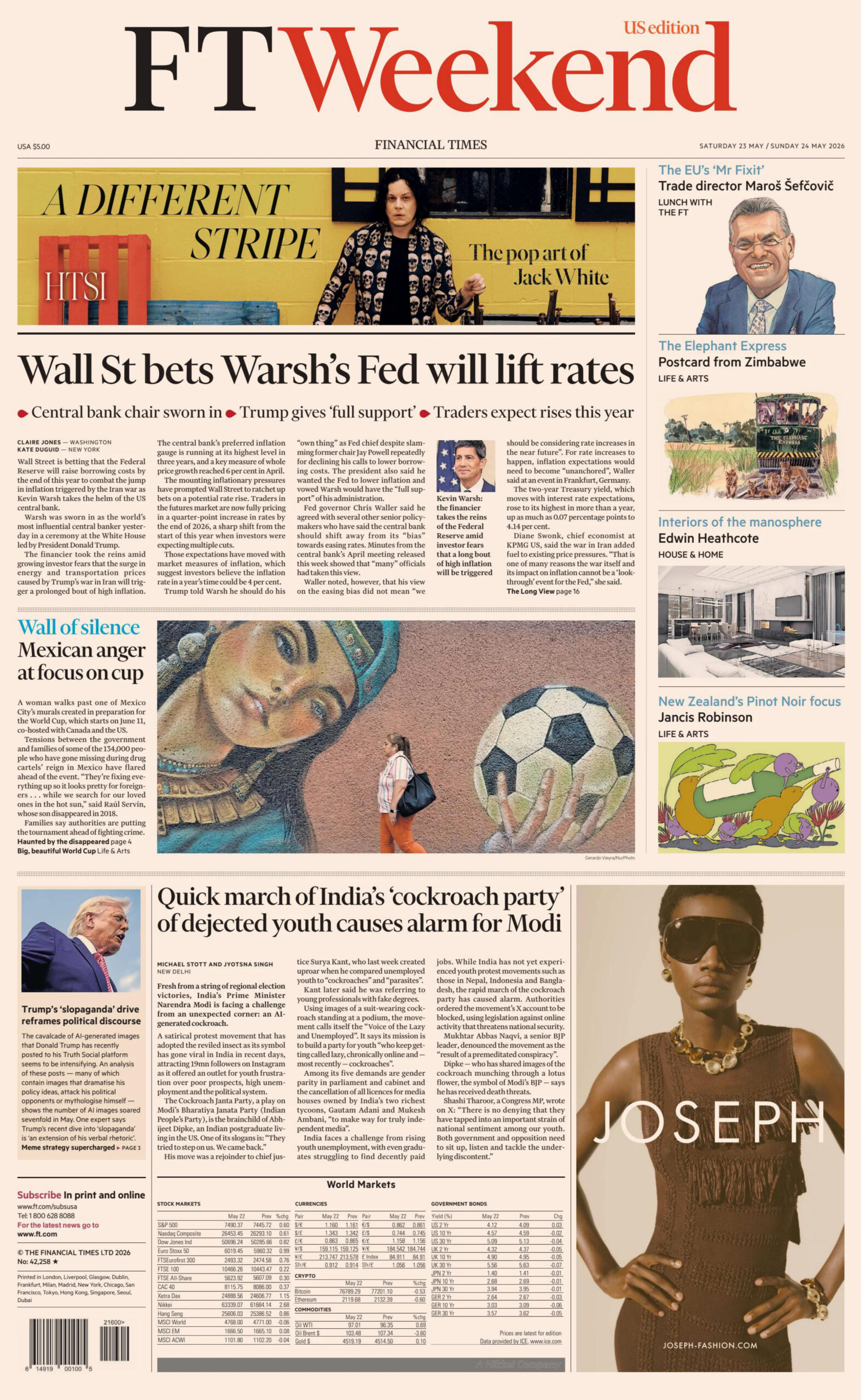 FT Weekend USA 2324 May 2026 FT Weekend USA Kitap Kapağı
