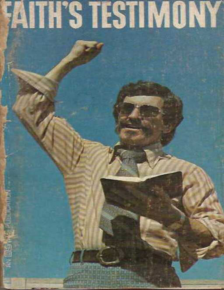 Faith testimony TL OSBORN Kitap Kapağı
