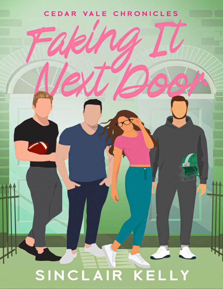 Faking It Next Door Sinclair Kelly Kitap Kapağı
