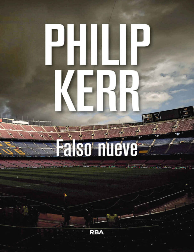 Falso nueve Scott Manson Spanish Edition Philip Kerr Kitap Kapağı