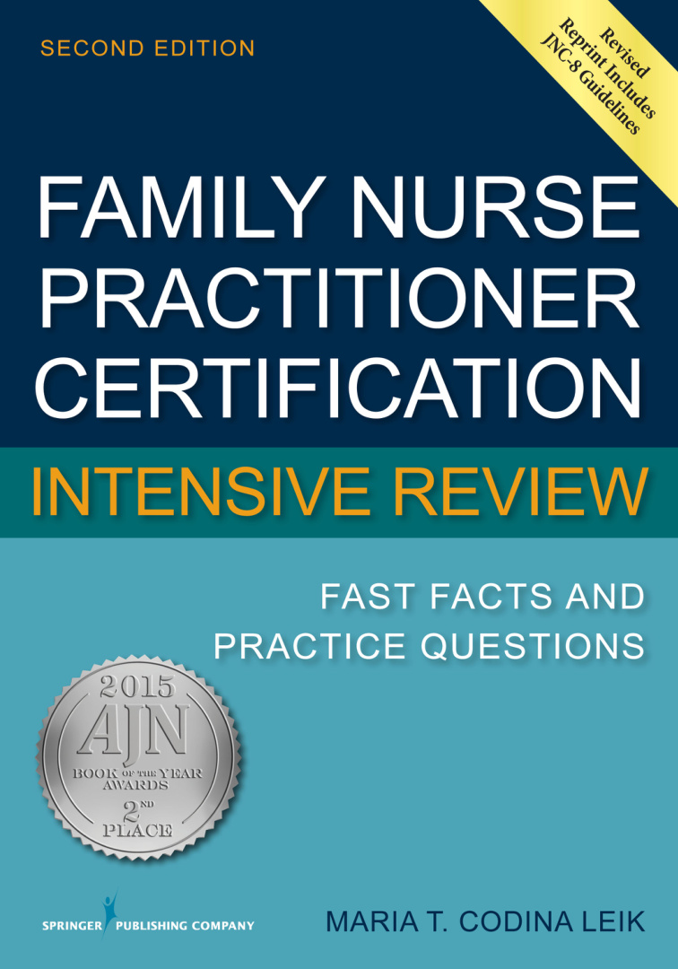Family Nurse Practitioner Certification Intensive Review Maria T codina Kitap Kapağı