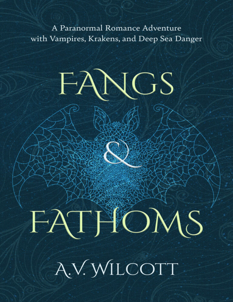 Fangs and Fathoms AV Wilcott Kitap Kapağı