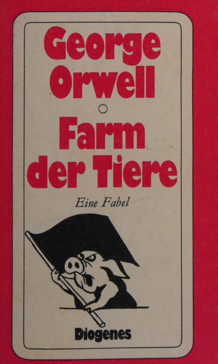 Farm der Tiere German Edition George Orwell Kitap Kapağı