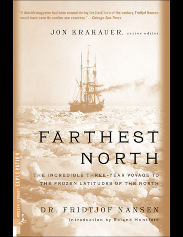 Farthest North Fridjof Nansen Kitap Kapağı
