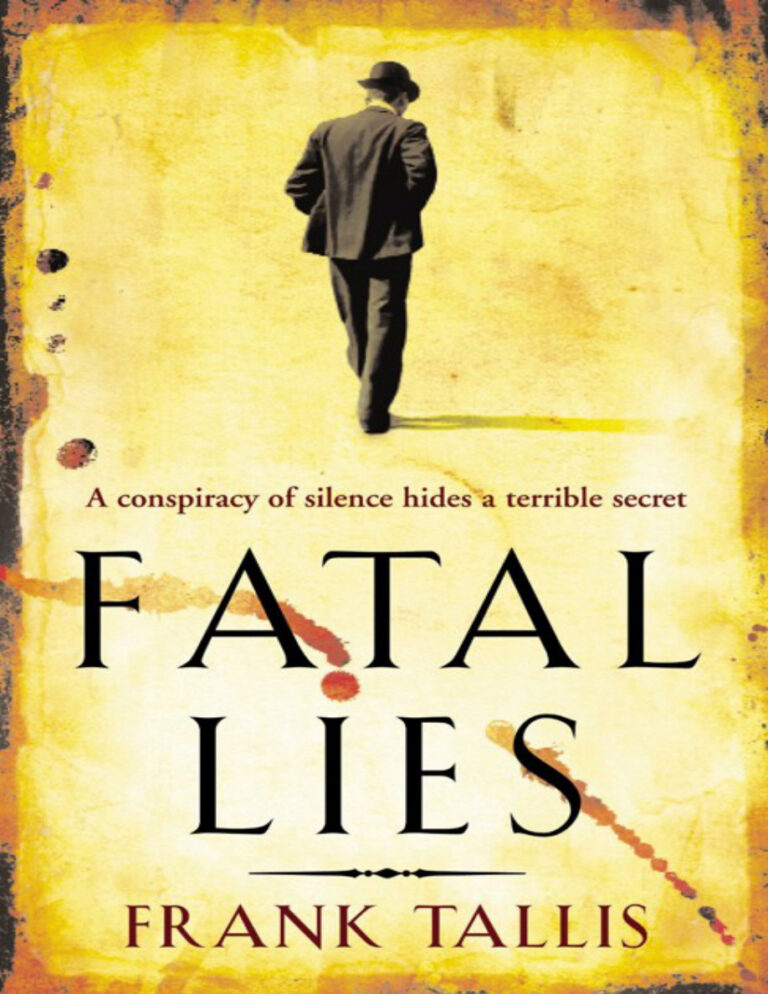 Fatal Lies Frank Tallis Kitap Kapağı