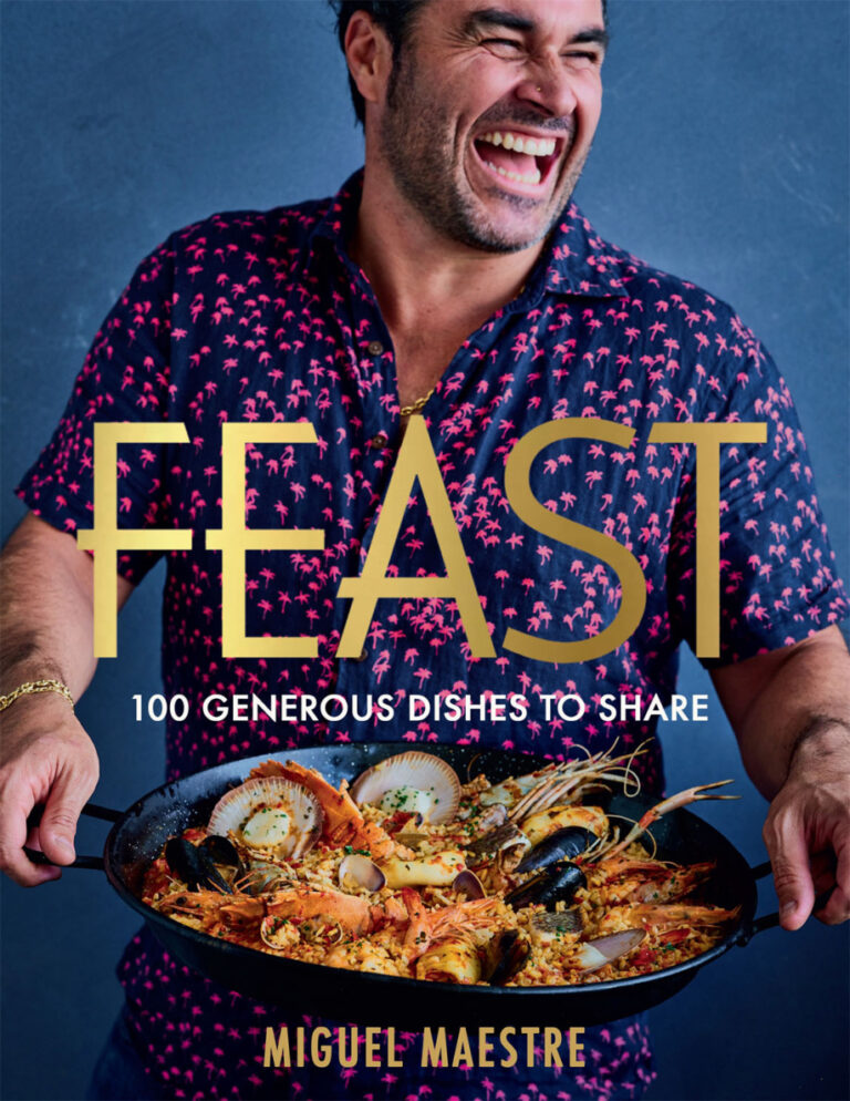 Feast 100 Generous Dishes to Share Miguel Maestre Kitap Kapağı