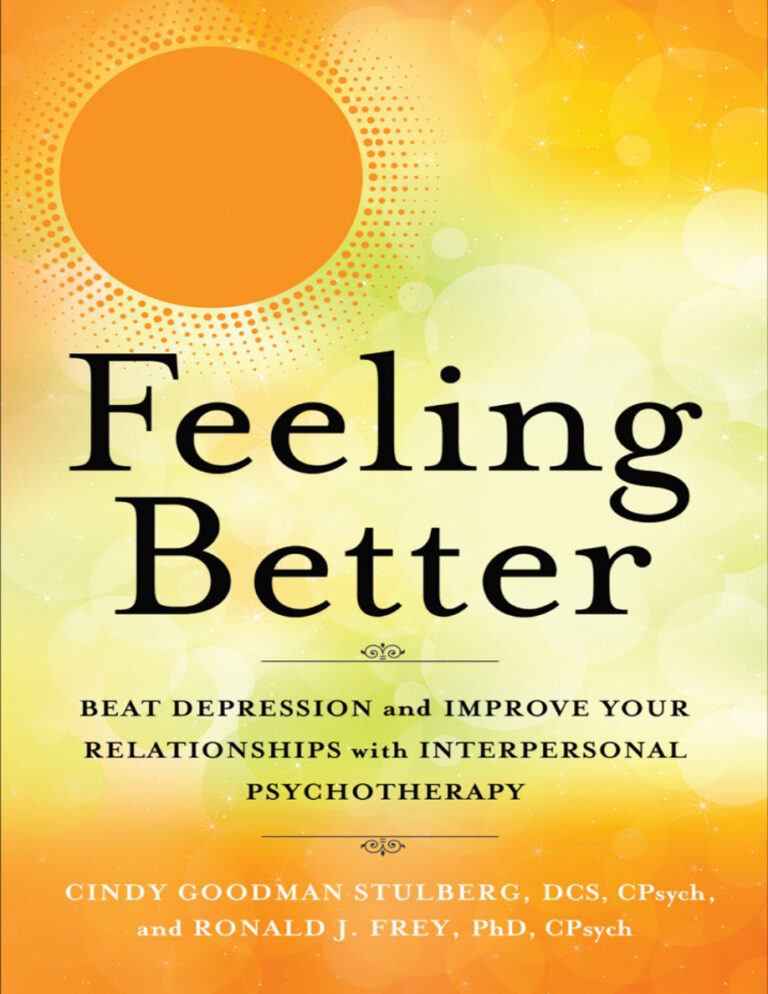 Feeling better Cindy Stulberg Kitap Kapağı