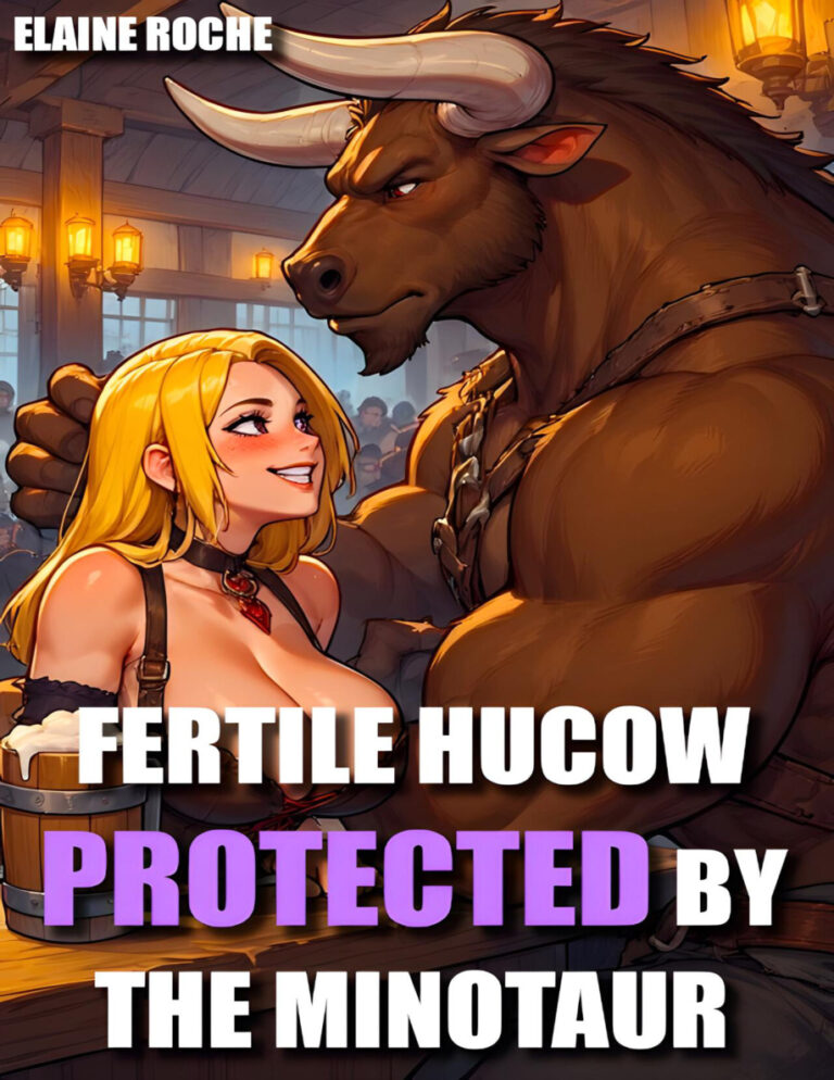 Fertile Hucow Protected By The Minotaur Elaine Roche Kitap Kapağı