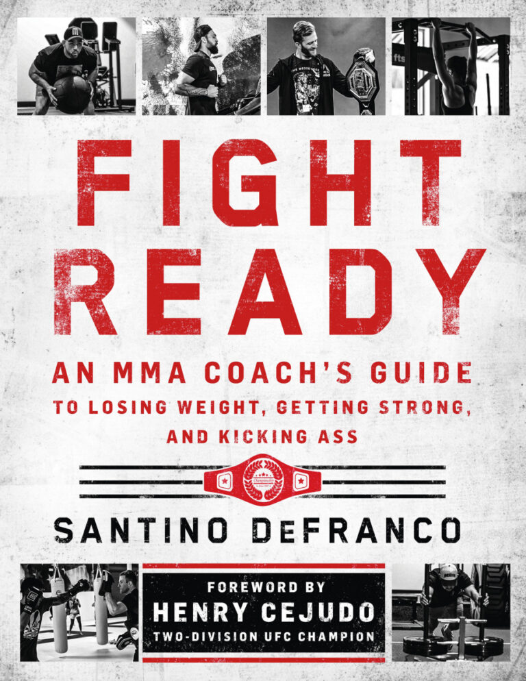 Fight Ready Santino Defranco Kitap Kapağı