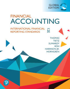 Financial Accounting 12th Edition C William Bill Thomas Kitap Kapağı