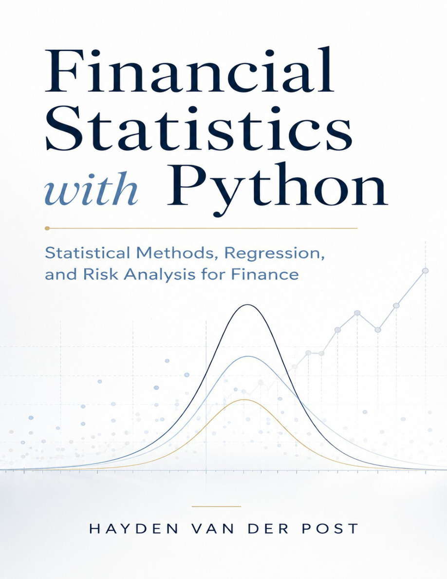 Financial Statistics with Python Hayden Van Der Post Kitap Kapağı