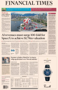 Financial Times UK 05 June 2026 Financial Times UK Kitap Kapağı