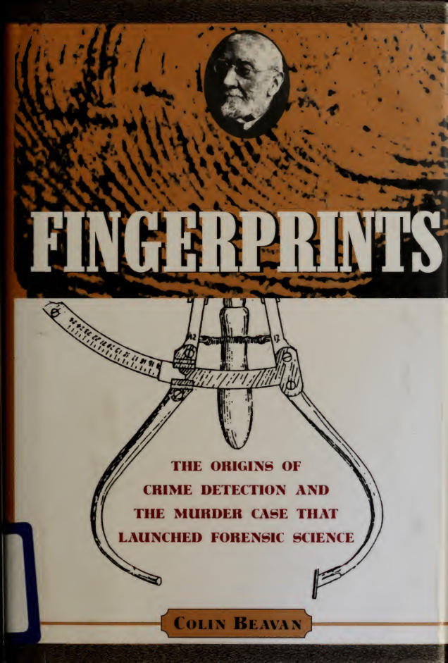 Fingerprints Colin Beavan Kitap Kapağı