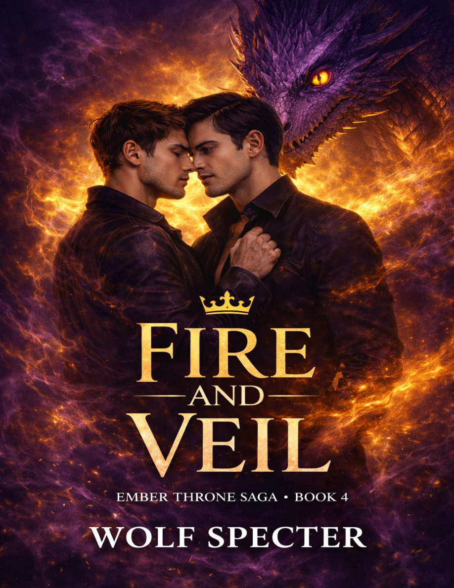 Fire and Veil Wolf Specter Kitap Kapağı