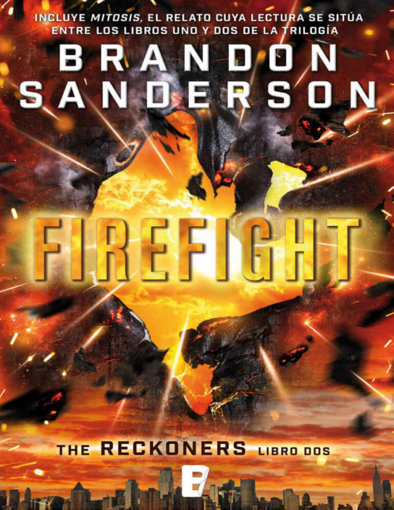 Firefight Trilogia de los Reckoners 2 Brandon Sanderson Kitap Kapağı