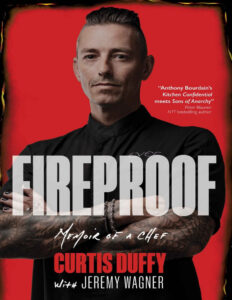Fireproof Memoir of a Chef Curtis Duffy Kitap Kapağı