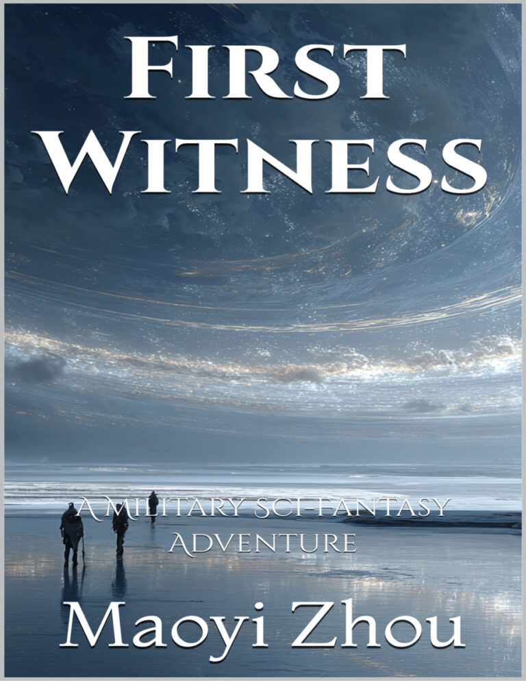 First Witness Dead Iron 1 Maoyi Zhou Kitap Kapağı