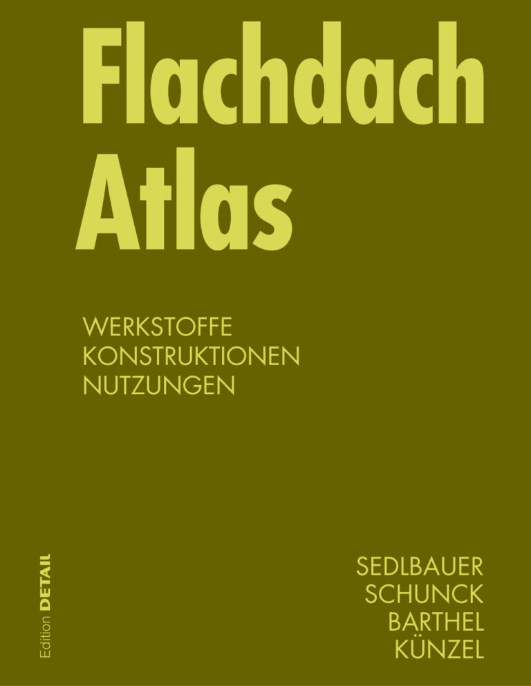 Flachdach Atlas German Edition Klaus Sedlbauer Kitap Kapağı