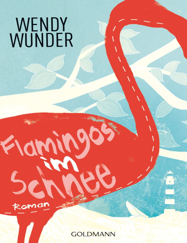 Flamingos im Schnee Wendy Wunder Kitap Kapağı