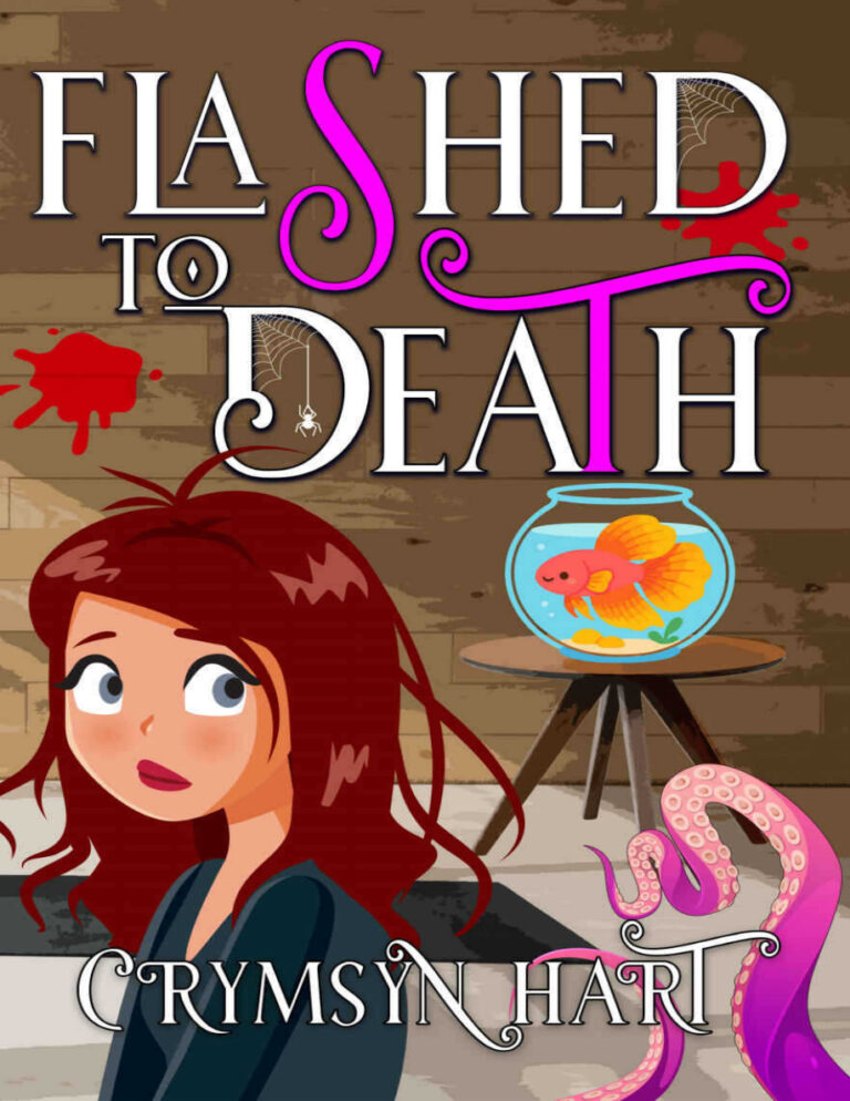 Flashed to death Crymsyn Hart Kitap Kapağı