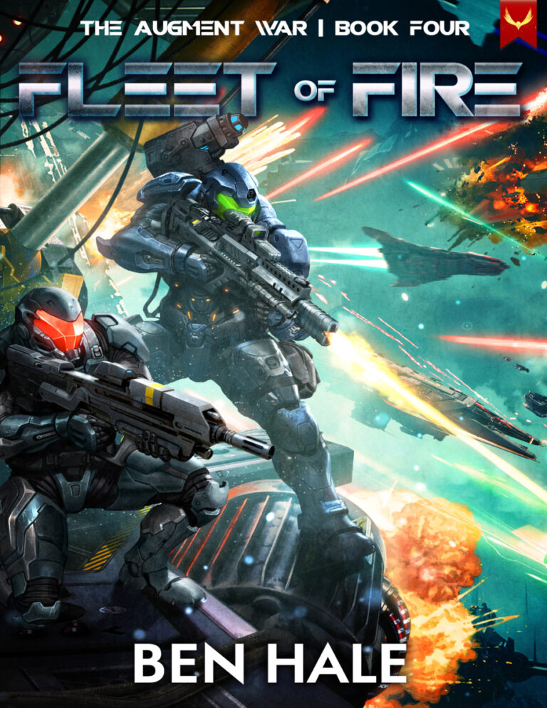 Fleet of fire Ben Hale Kitap Kapağı