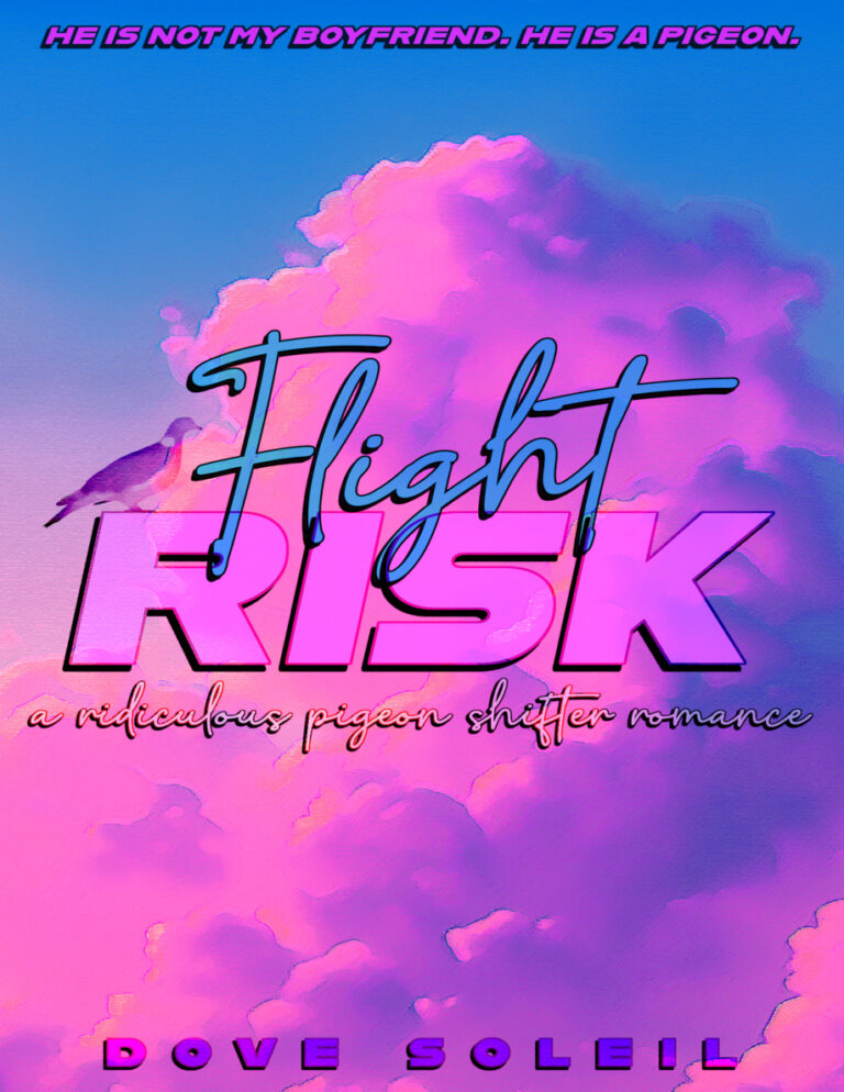 Flight Risk Dove Soleil Kitap Kapağı
