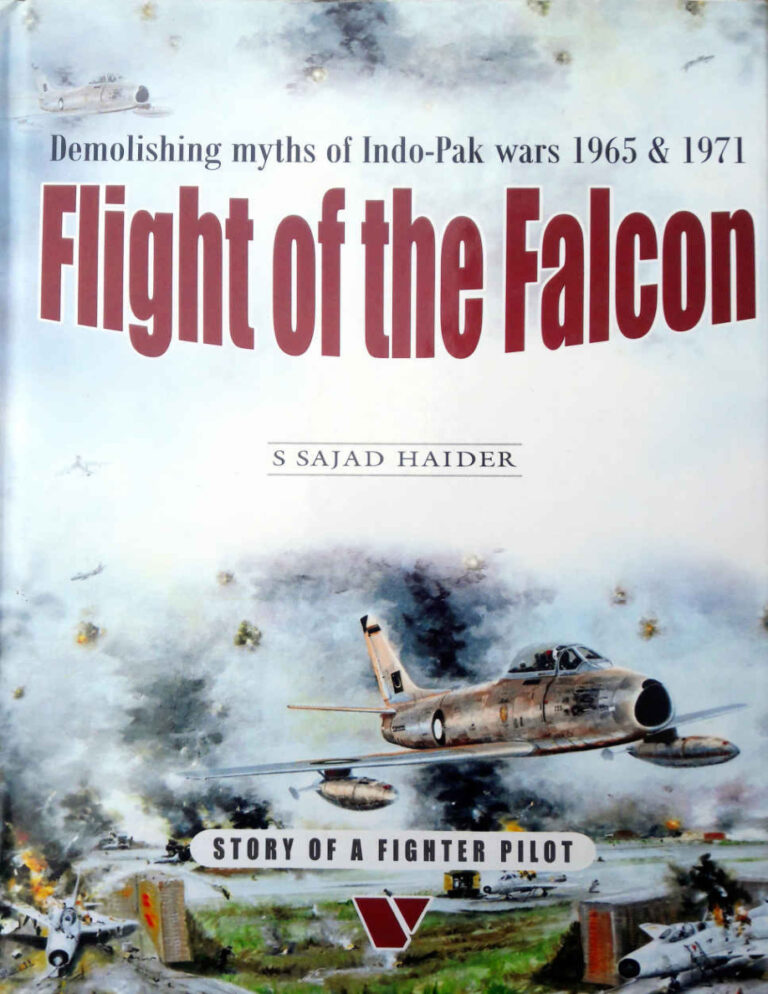Flight of the Falcon Sajad Haider Kitap Kapağı
