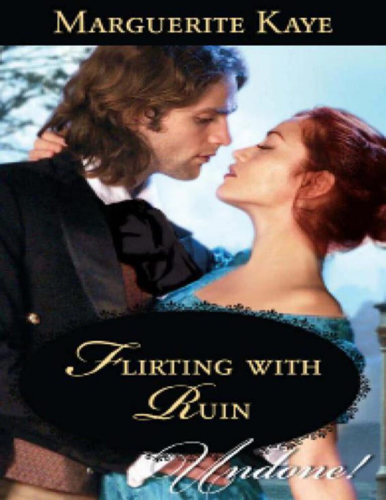 Flirting with ruin Marguerite Kaye Kitap Kapağı