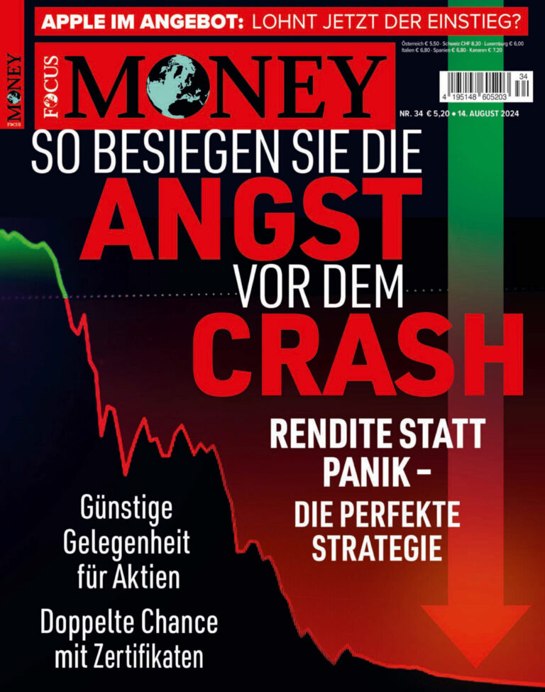 Focus Money Nr 34 14 August 2024 GER Focus Money Kitap Kapağı