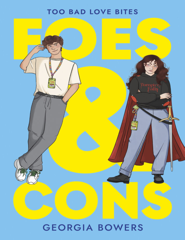 Foes and Cons Georgia Bowers Kitap Kapağı