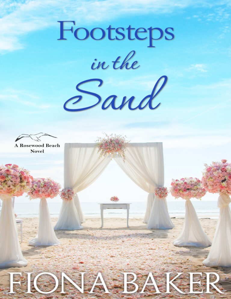 Footsteps In The Sand Fiona Baker Kitap Kapağı