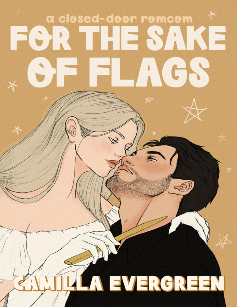 For the Sake of Flags Camilla Evergreen Kitap Kapağı