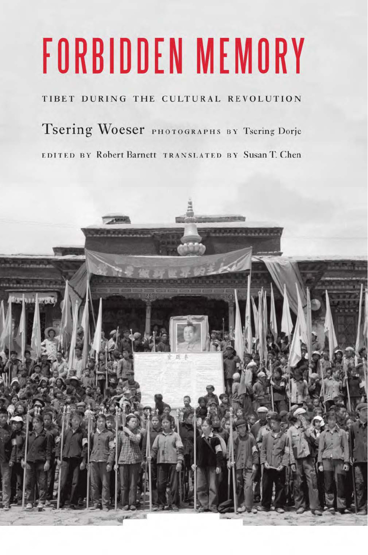 Forbidden Memory Tsering Woeser Kitap Kapağı