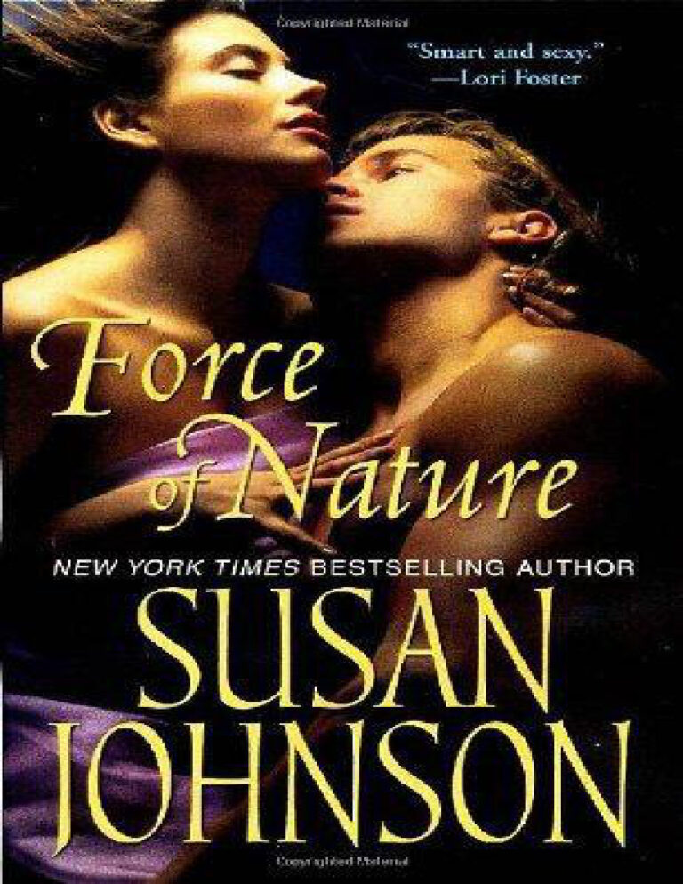 Force of nature Susan Johnson Kitap Kapağı