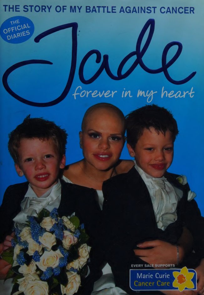 Forever in my heart Jade Goody Kitap Kapağı