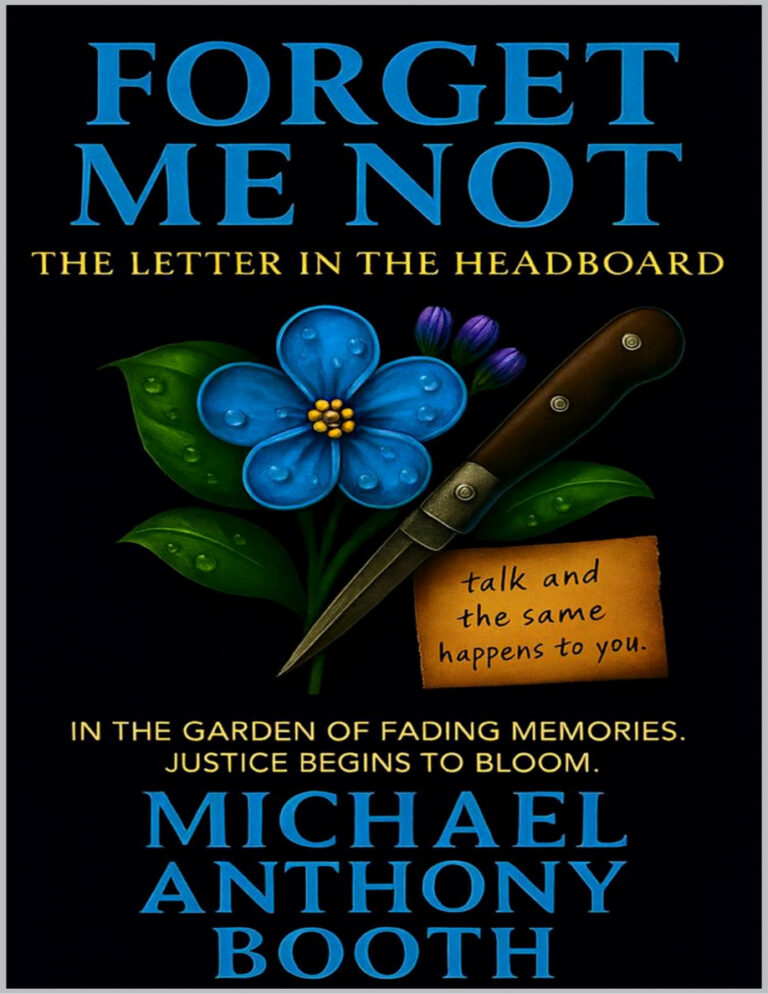 Forget Me Not Michael Antony Booth Kitap Kapağı