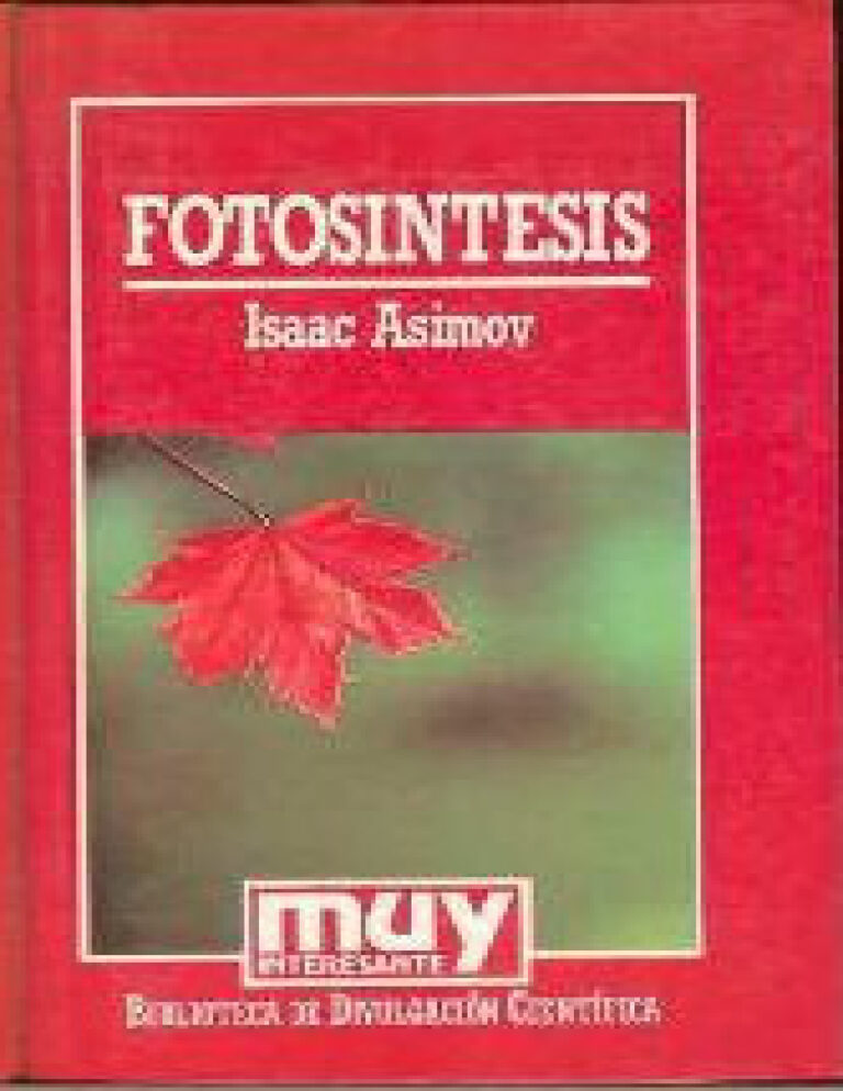 Fotosintesis Spanish Asimov Isaac Kitap Kapağı