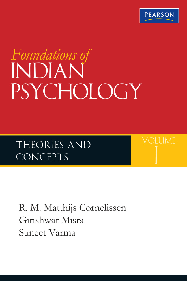 Foundations of Indian Psychology Volume 1 Theories and Concepts Cornelissen Kitap Kapağı