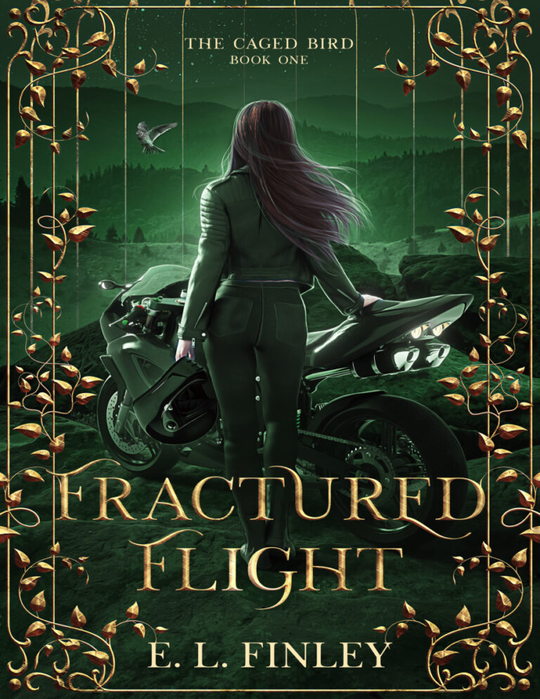 Fractured flight EL Finley Kitap Kapağı