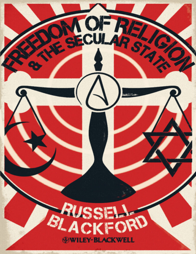 Freedom of Religion and the Secular State Russell Blackford Kitap Kapağı