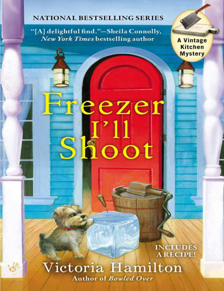 Freezer Ill Shoot Victoria Hamilton Kitap Kapağı