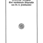 Friedrich Nietzsche German Edition Salomo Friedlaender Kitap Kapağı