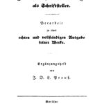 Friedrich der Grosse als Schriftsteller Vorarbeit zu einer echten und vollstandigen Ausgabe seiner Werke German Edition J D E Preuss Kitap Kapağı