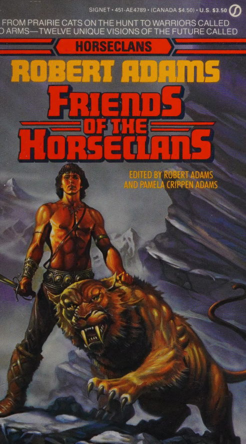 Friends of the Horseclans Robert Adams Kitap Kapağı