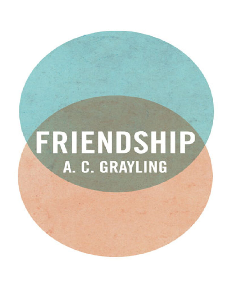 Friendship A C Grayling Kitap Kapağı