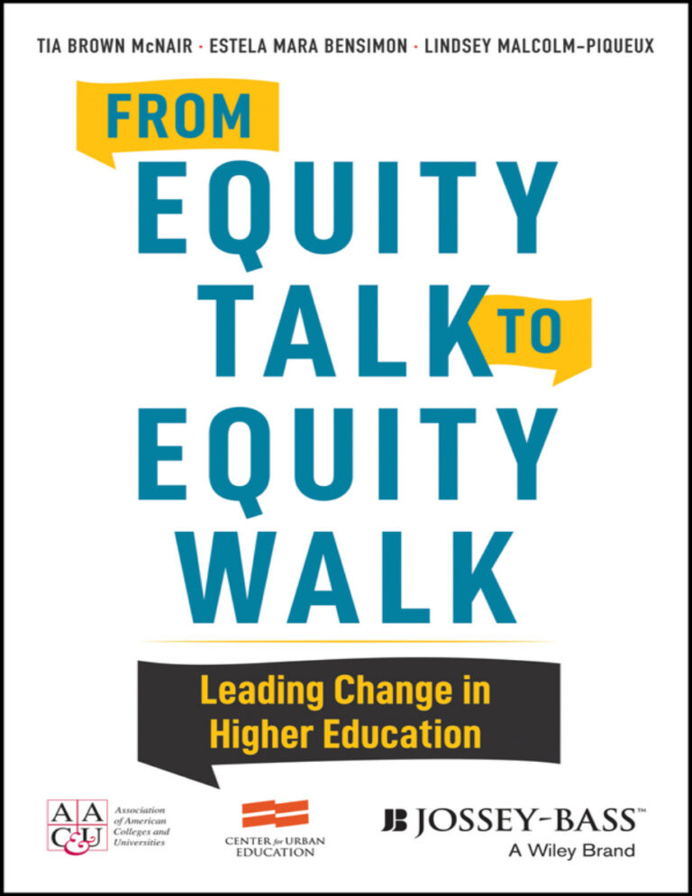 From Equity Talk to Equity Walk Tia Brown McNair Kitap Kapağı